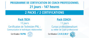Formation certifiante de coach individuel professionnel